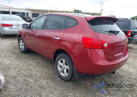 2010 Nissan Rogue S from USA, damaged, VIN JN8AS5MT7AW000757